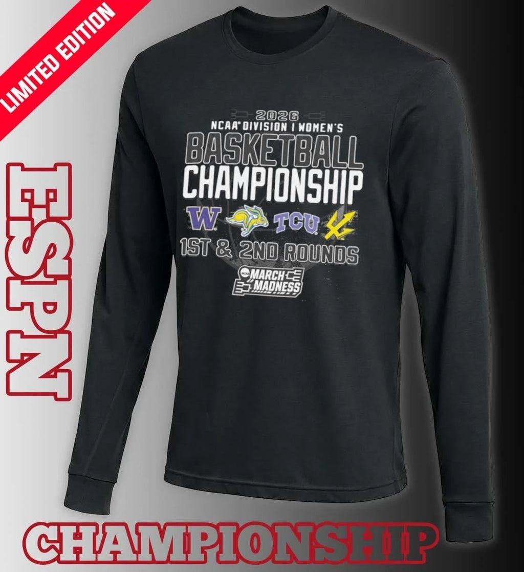 1st, 2nd Rounds 2026 NCAA DI Women’s Basketball Championship – Fort Worth, TX Shirt