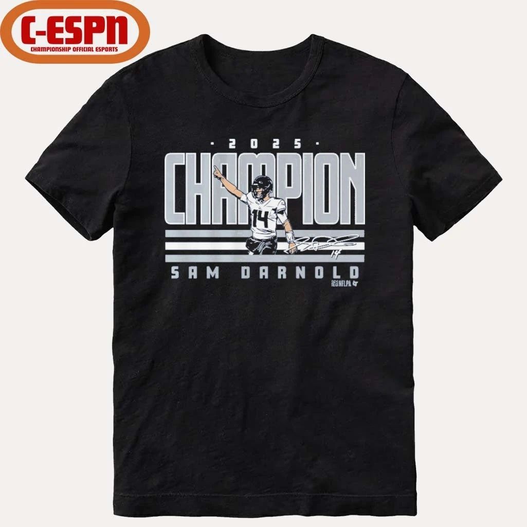 Sam Darnold 2025 World Champion Shirt