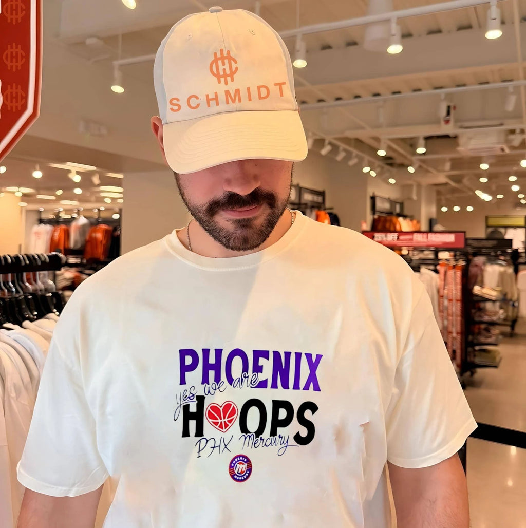 Phoenix Mercury WNBA Hoops yes we are logo shirt