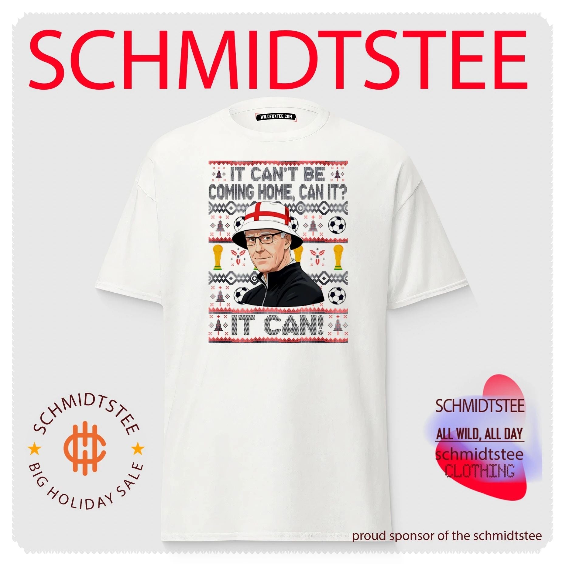 Mick McCarthy England Football It Can’t Be Coming Home Can It shirt