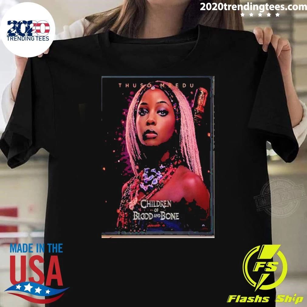 Children of Blood and Bone Zelie Character Poster In Theatres On January 15 2027 Shirt