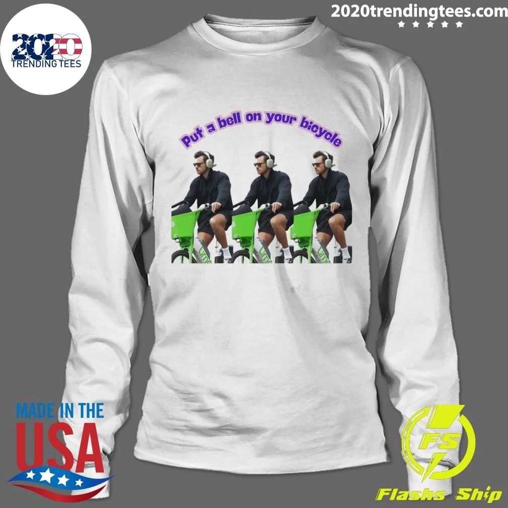 Harry bicycle put a bell on your bicycle shirt