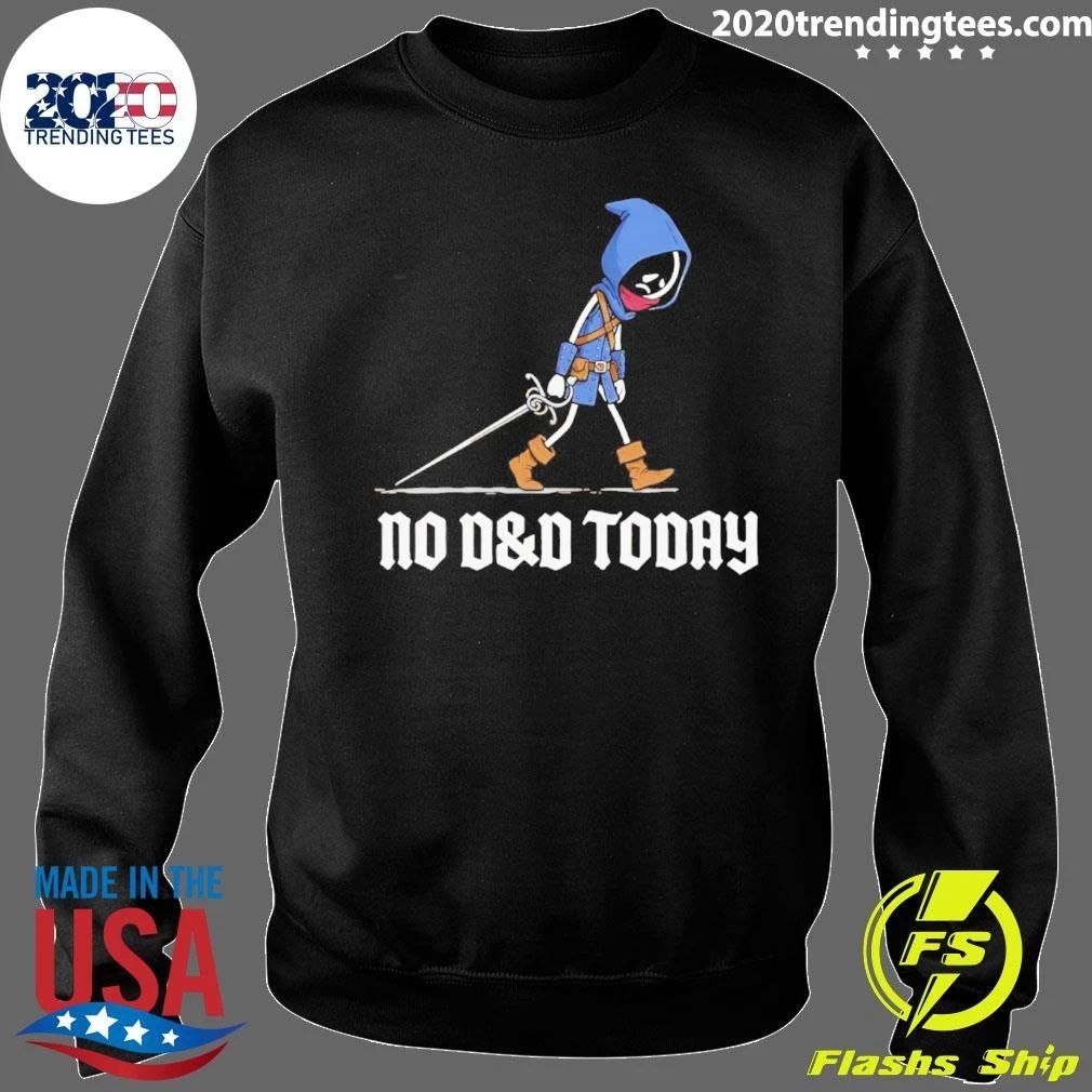 No D&d Today Rogue Cartoon Shirt