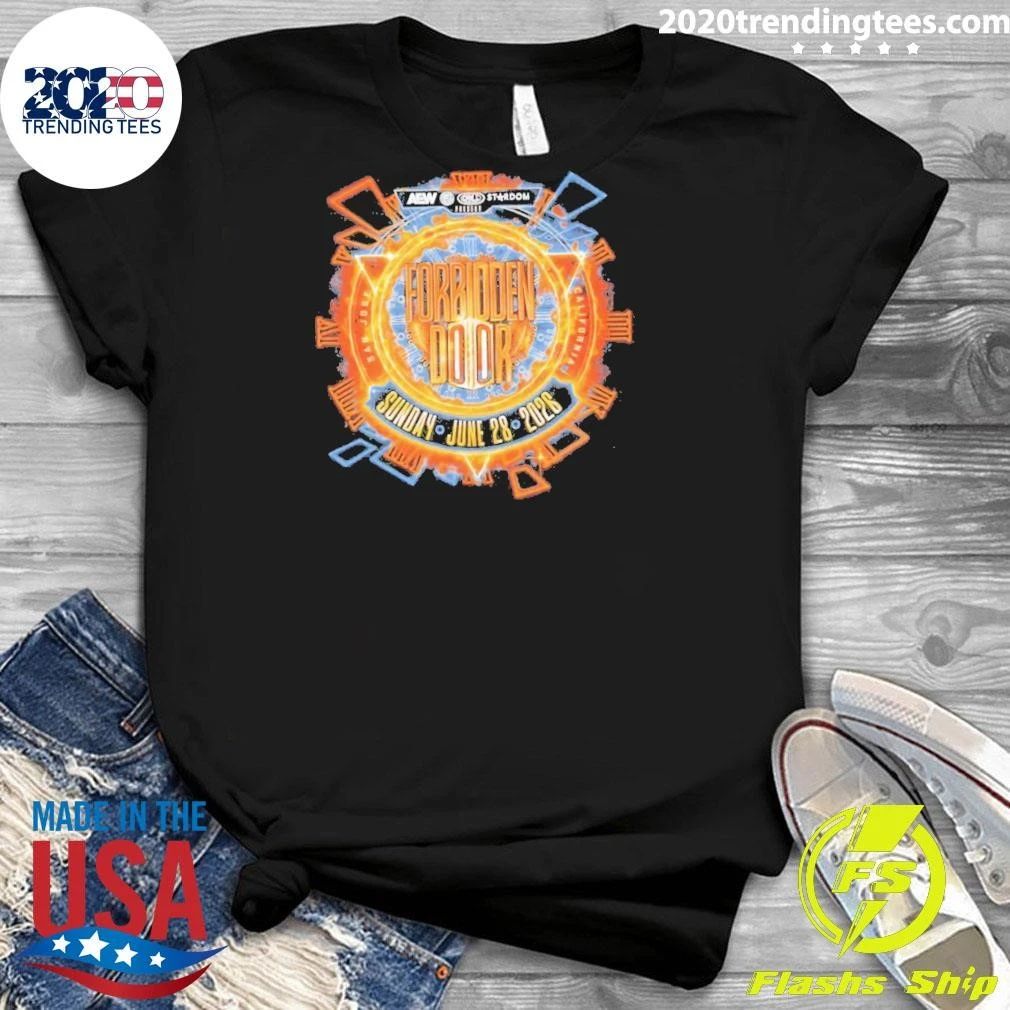 Aew Forbidden Door 2026 Event Shirt