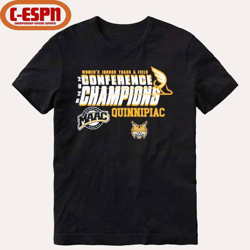 Quinnipiac University Women’s Indoor Track & Field 2026 MAAC Champions Shirt