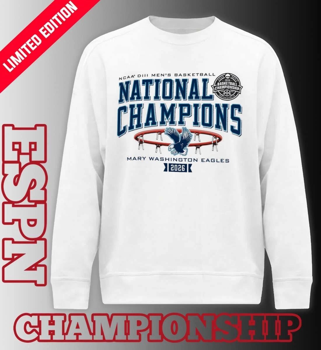 DIII Men’s Basketball Champions 2026 Mary Washington Shirt