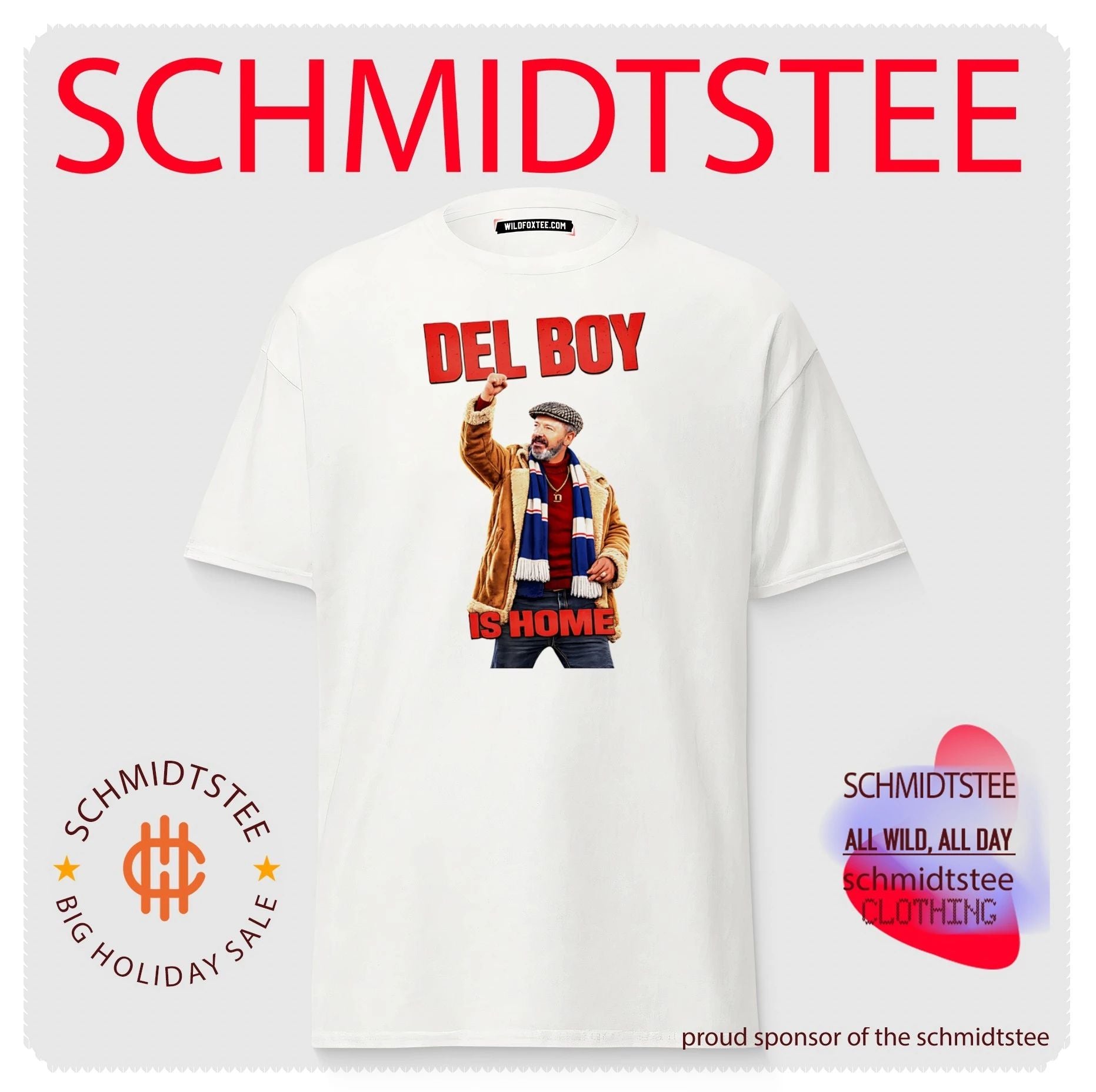 Del Boy Is Home Rangers Football Only Fools and Horses shirt