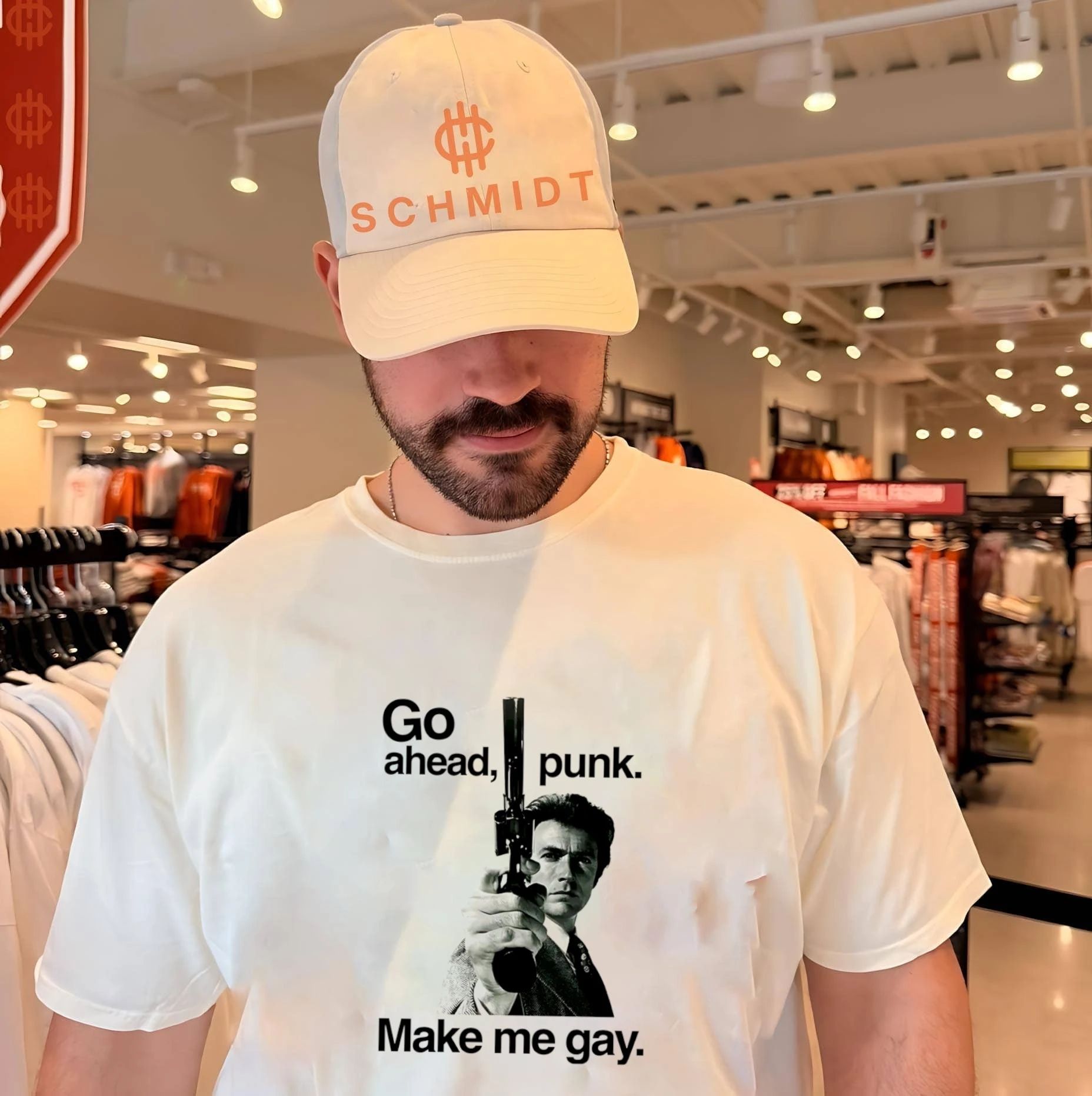 Clint Eastwood Go Ahead Punk Make Me Gay shirt