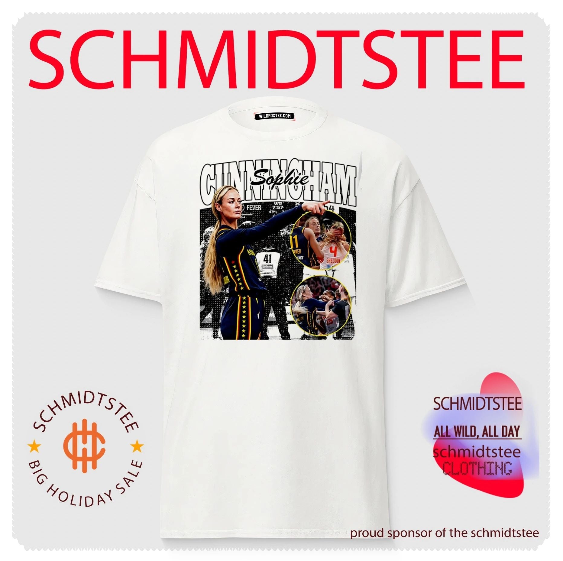 Sophie Cunningham Indiana Fever Basketball Legend shirt