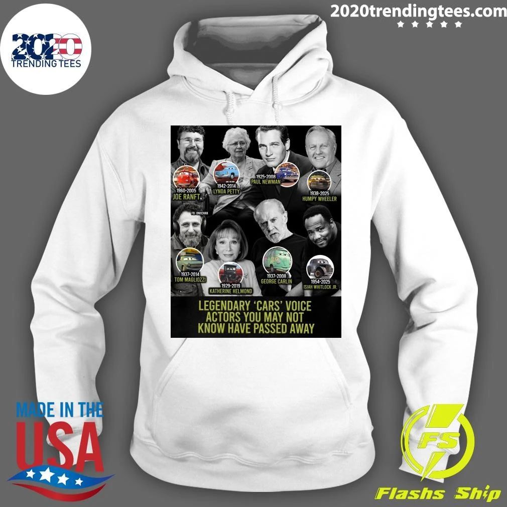 Legendary Cars Voice Actors You May Not Know Have Passed Away Shirt