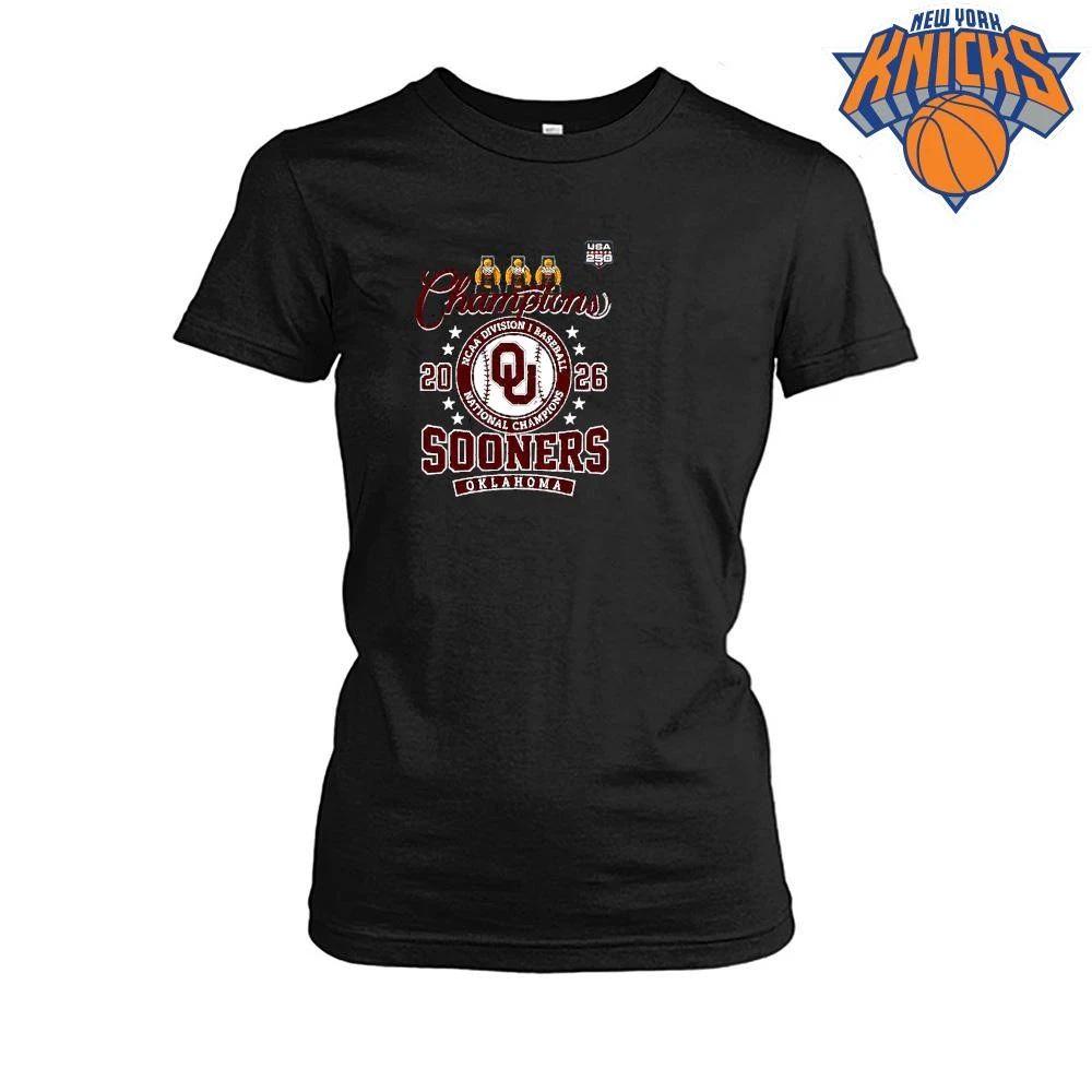 Oklahoma Sooners Baseball 2026 Championship Special Shirt