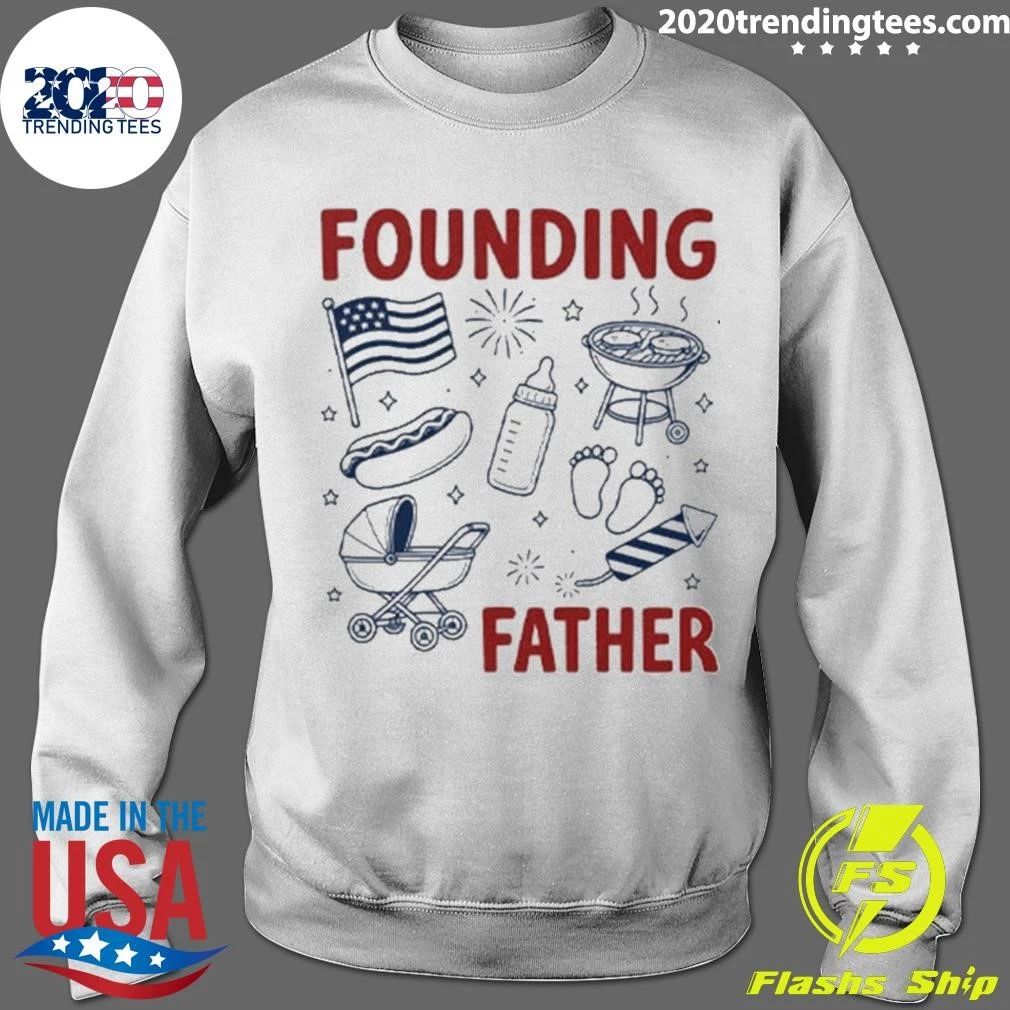 Founding Father 4th Of July 2026 Couple Shirt