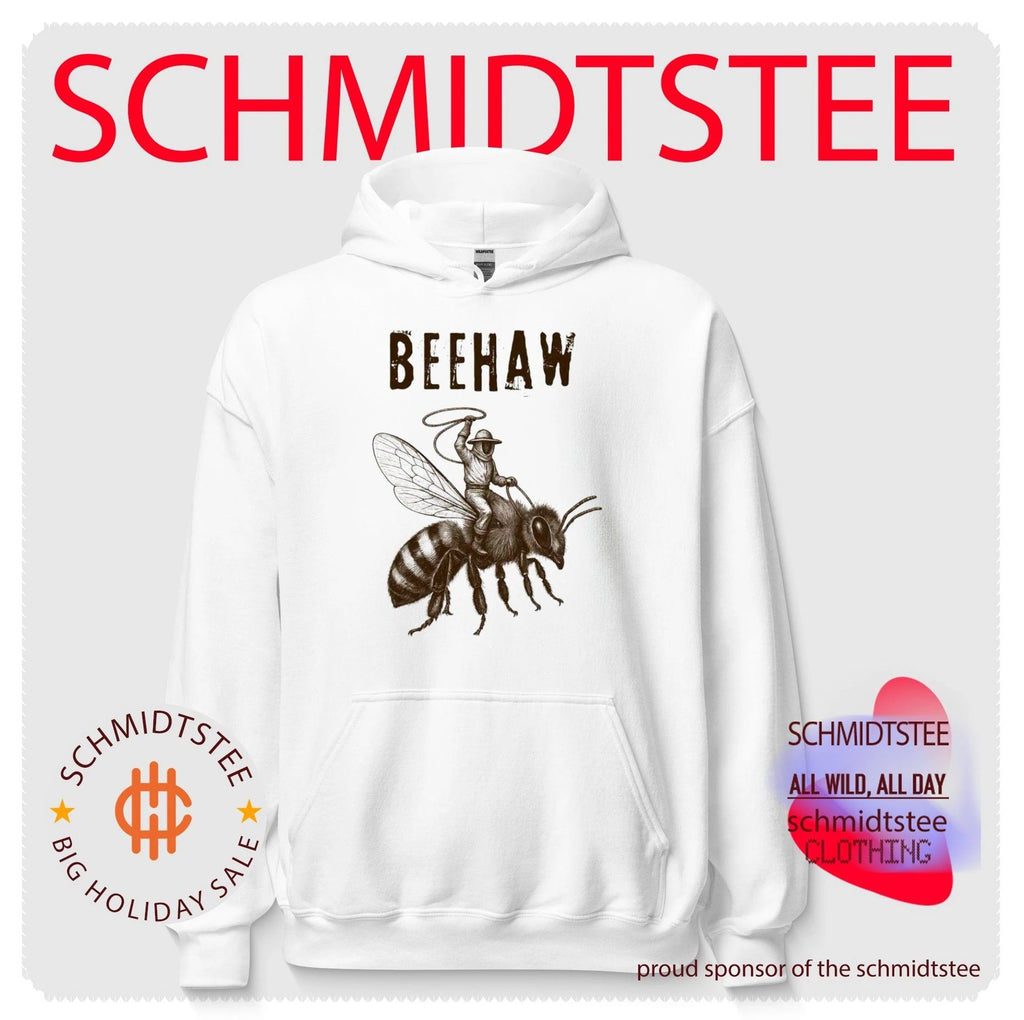 Beehaw Cowboy Riding a Bee funny insect shirt