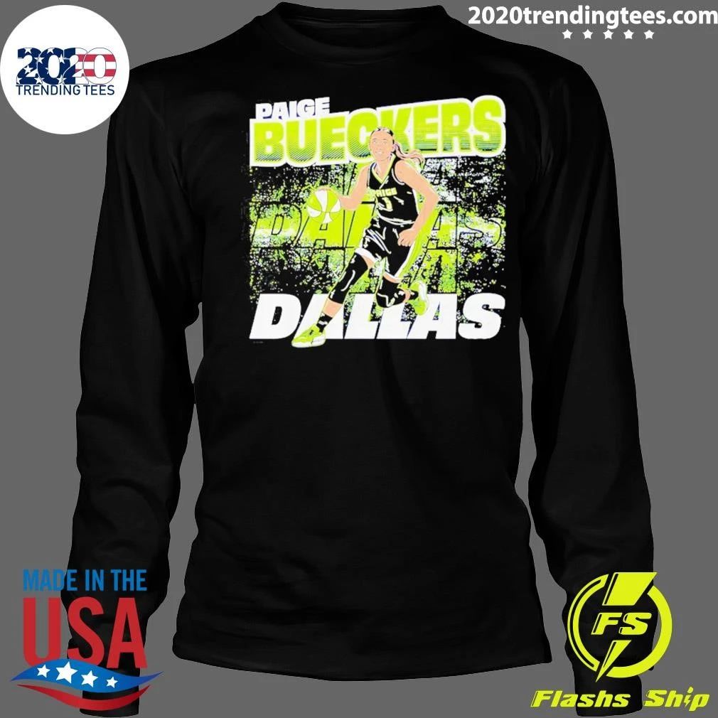WNBA All-Star Paige Bueckers Dallas Street Ball Basketball Shirt