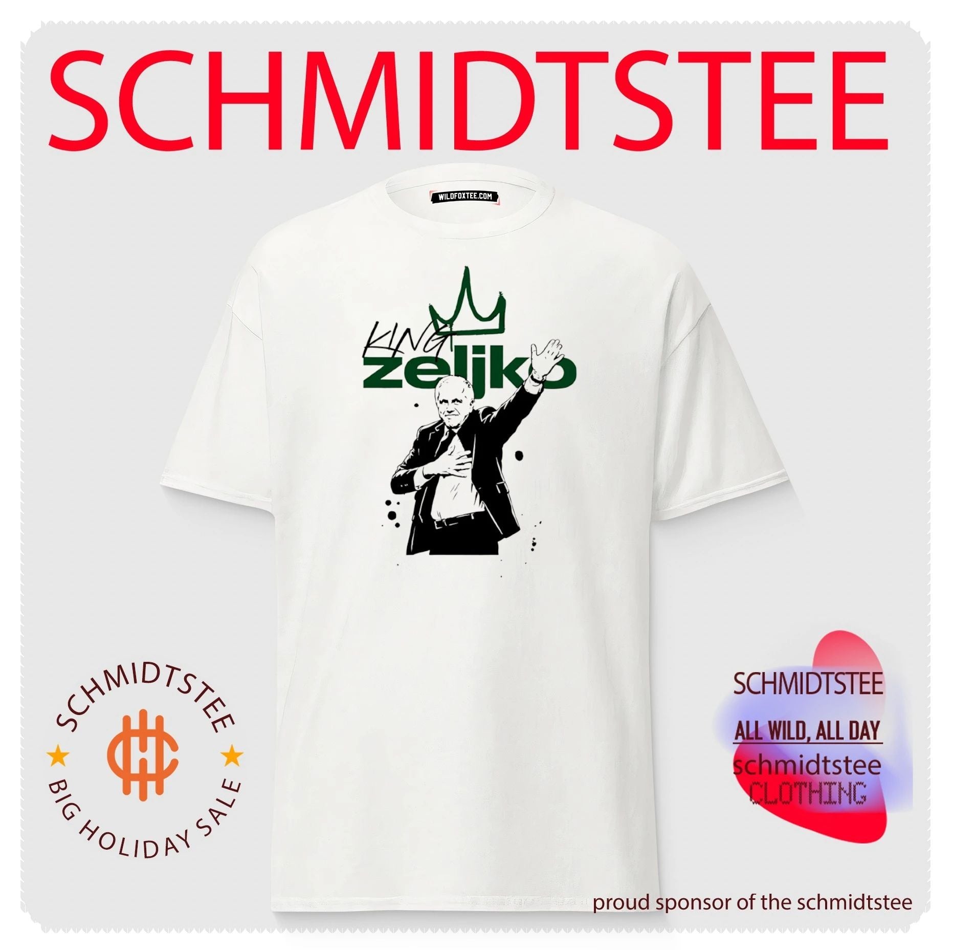 King Zeljko Obradovic Partizan Belgrade shirt