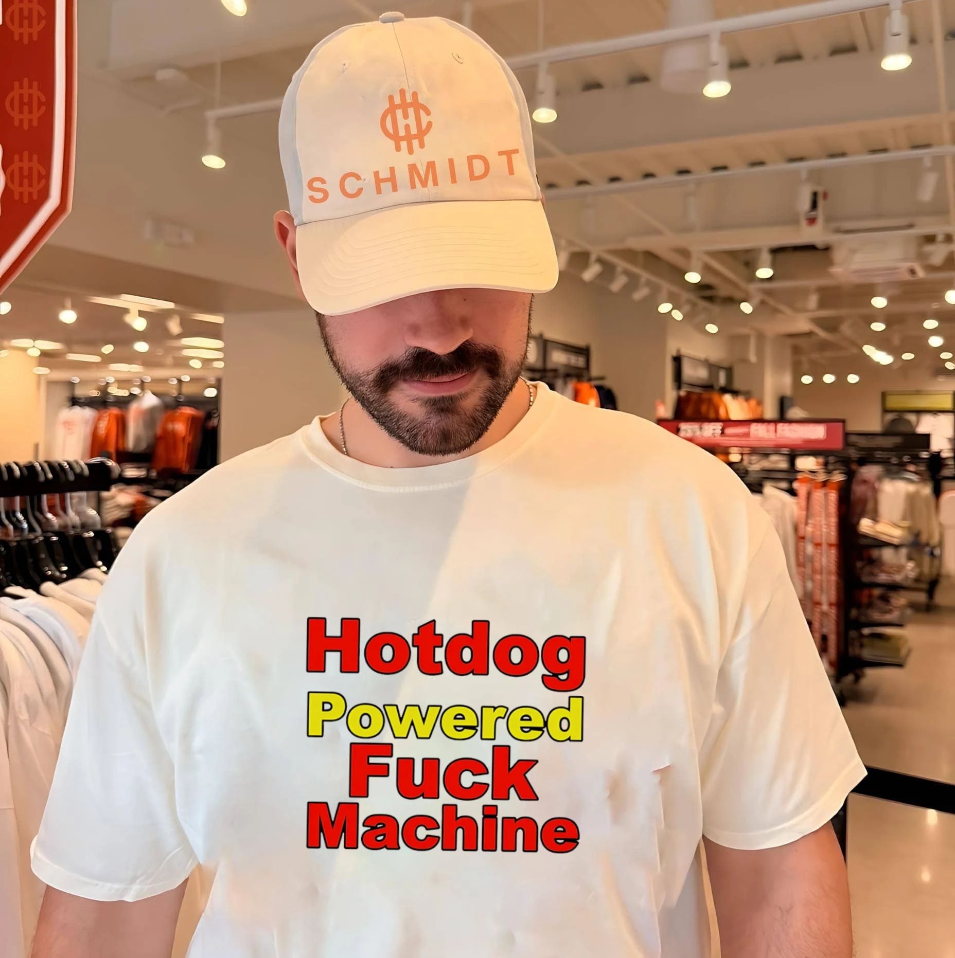 Hotdog Powered Fuck Machine funny humor shirt
