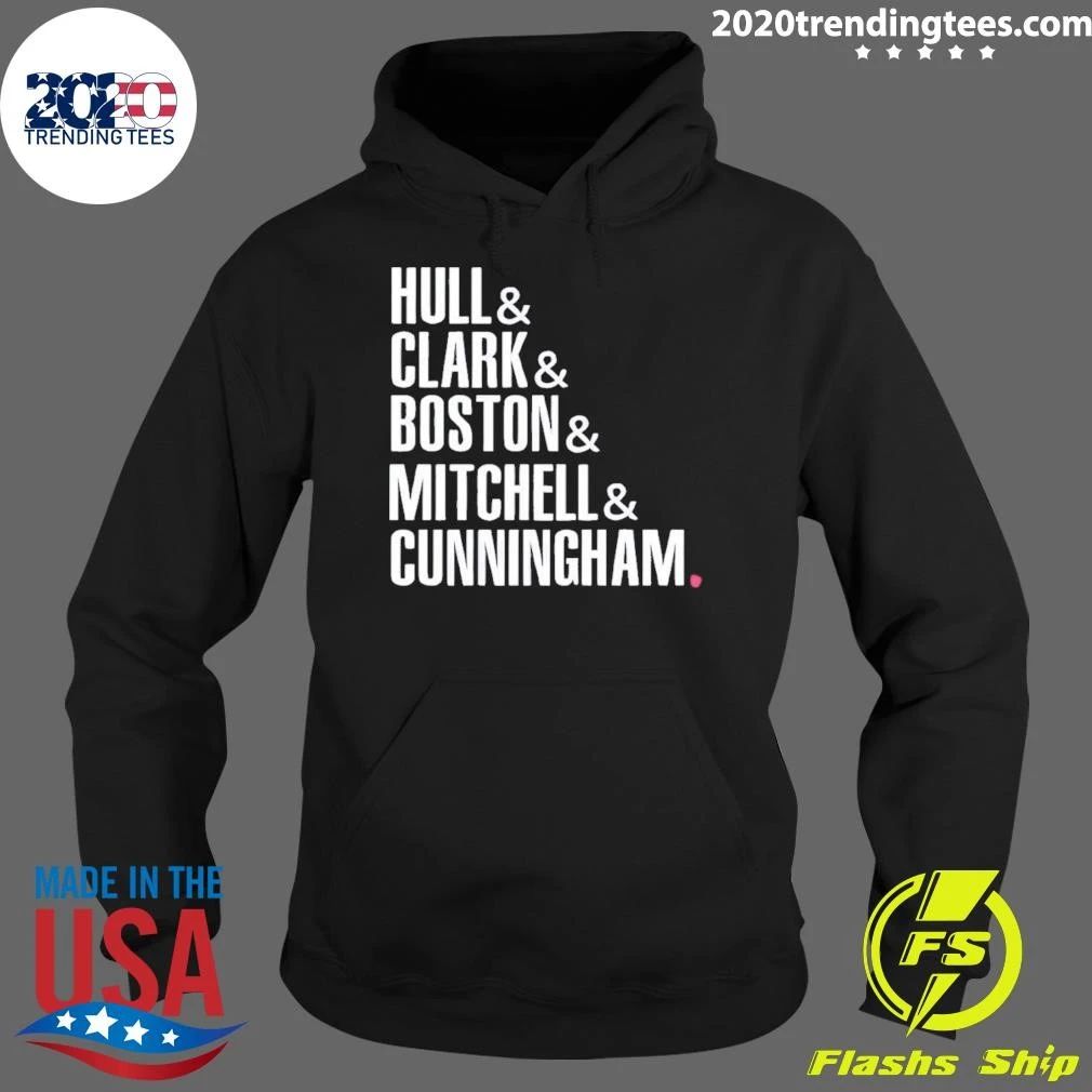 Hull Clark Boston Mitchell Cunningham Indiana Fever Basketball Wnba 2026 Shirt