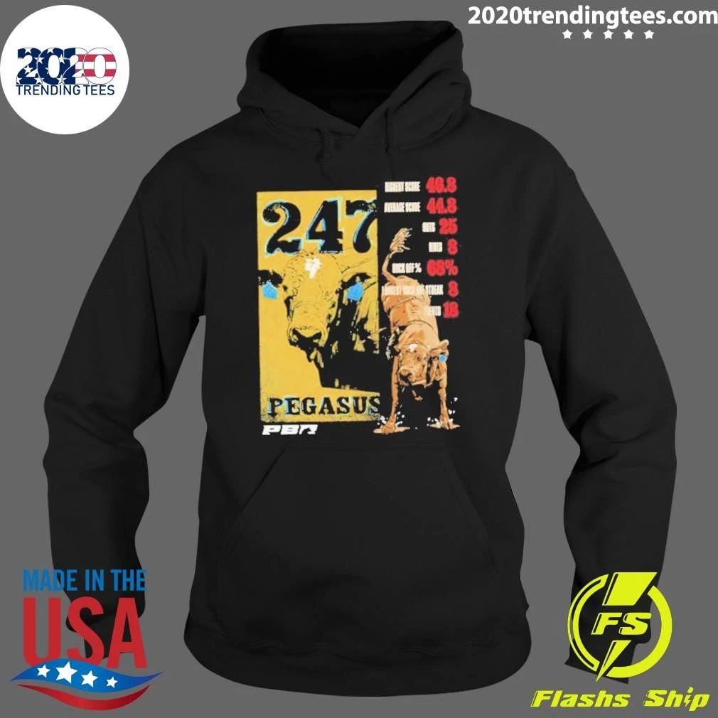 Pegasus 247 Pbr Career Stats Vintage Shirt
