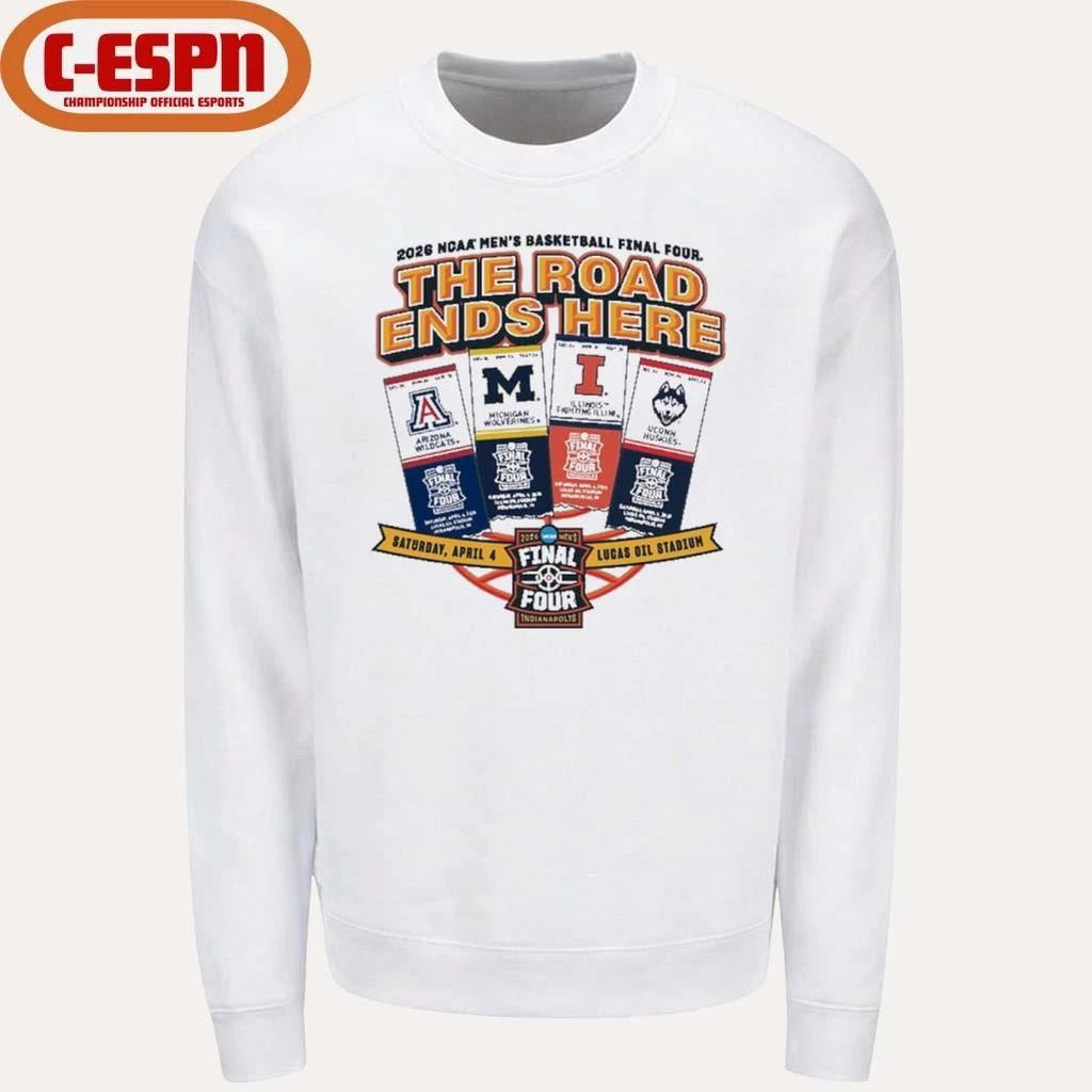 NCAA Men’s Basketball Final Four 2026 Tickets Teams Shirt