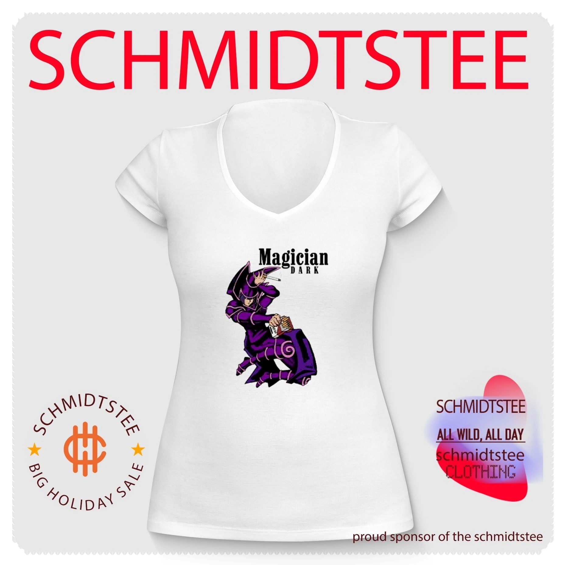 Magician Dark smoking cartoon shirt