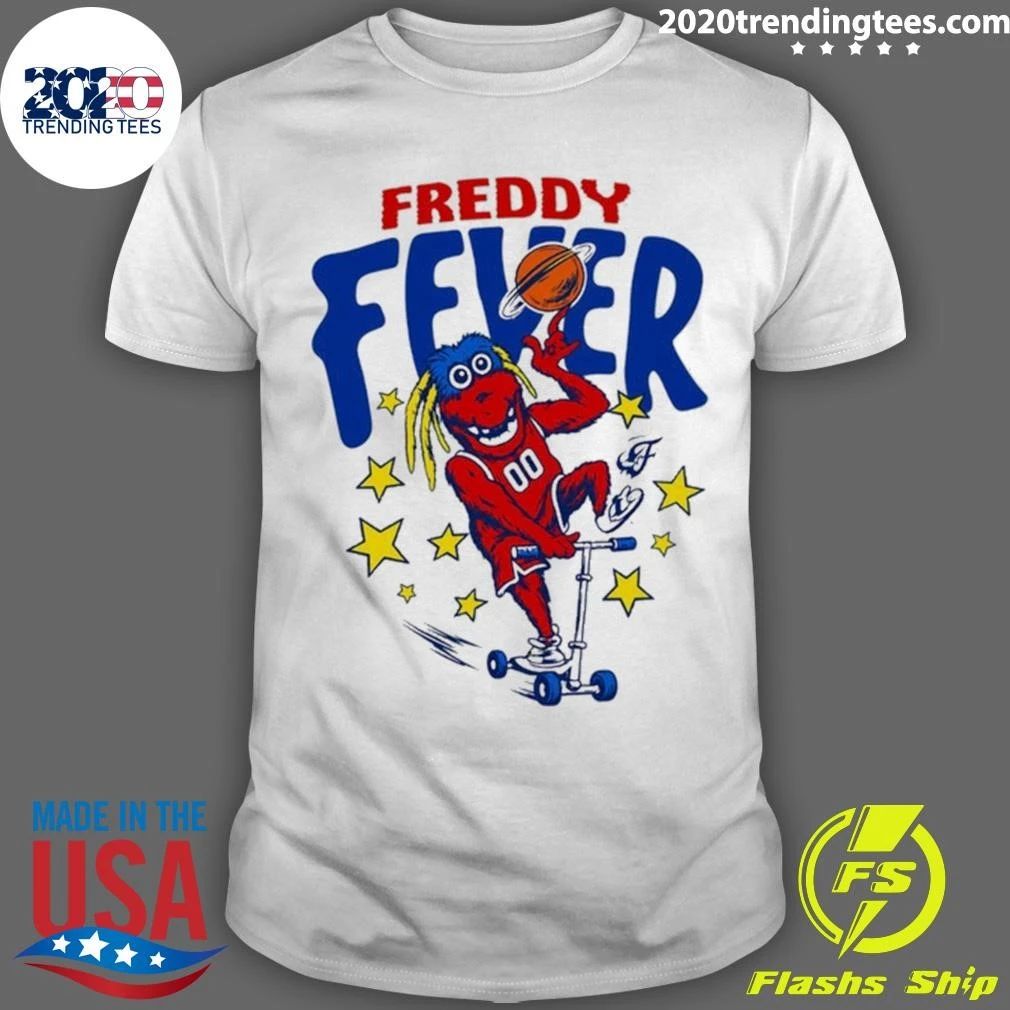 Indiana Fever Freddy Fever Scooter Tee Shirt