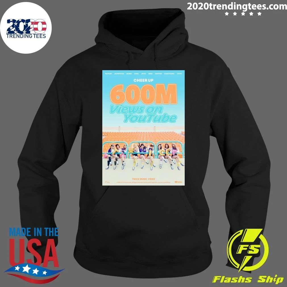 TWICE’s Cheer Up Becomes Fifth 600 Million-View Music Shirt