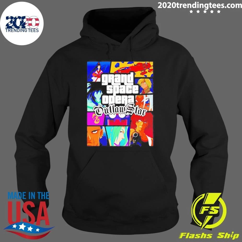 Grand Space Opera Outlaw Star Gta Shirt