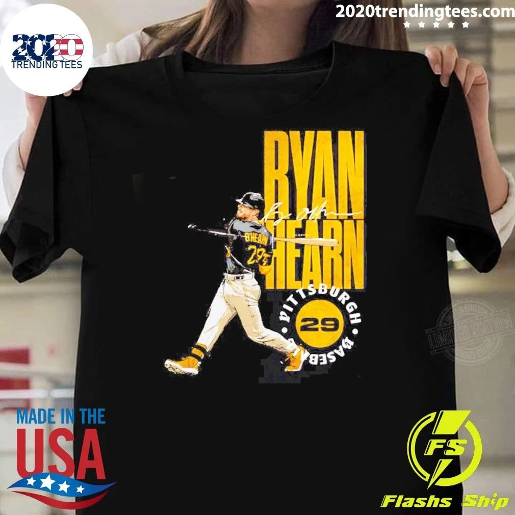 Ryan O’hearn Pittsburgh Pirates Stamp Signature Shirt