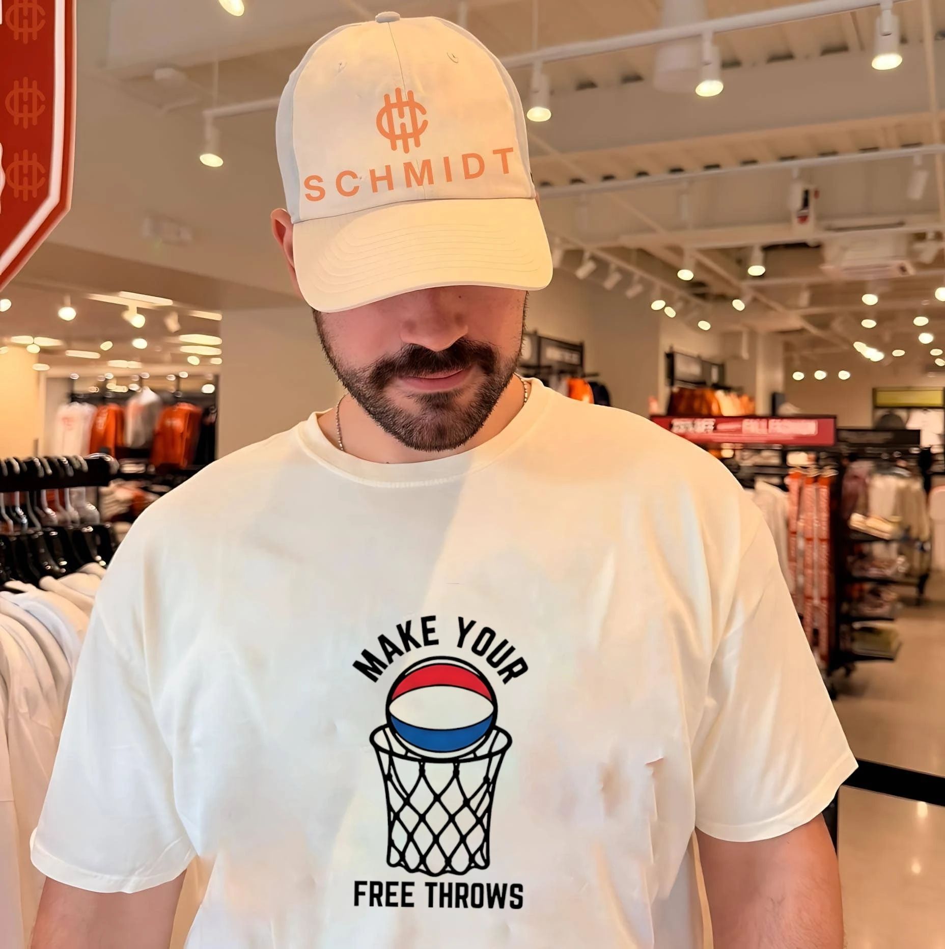 Make your free throws graphic shirt