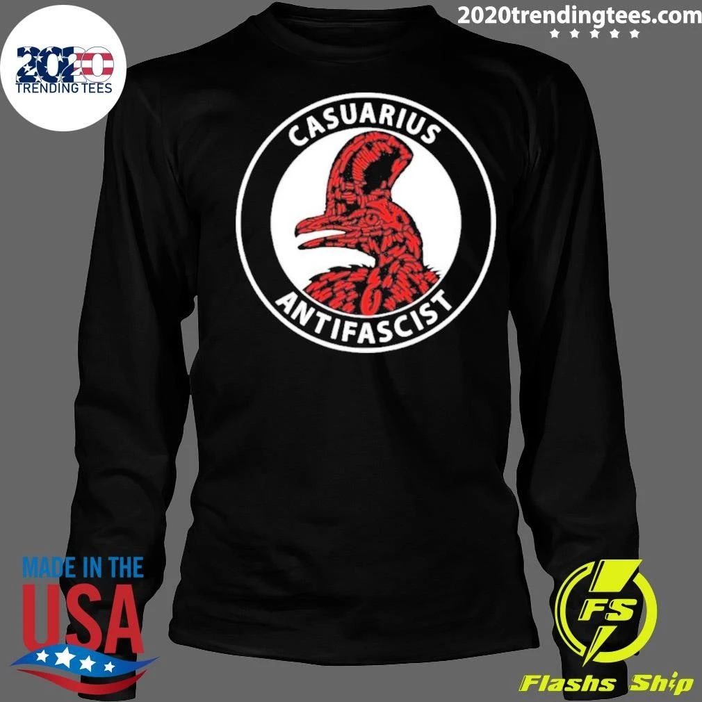 Casuarius Antifascist Cassowary Antifa Shirt
