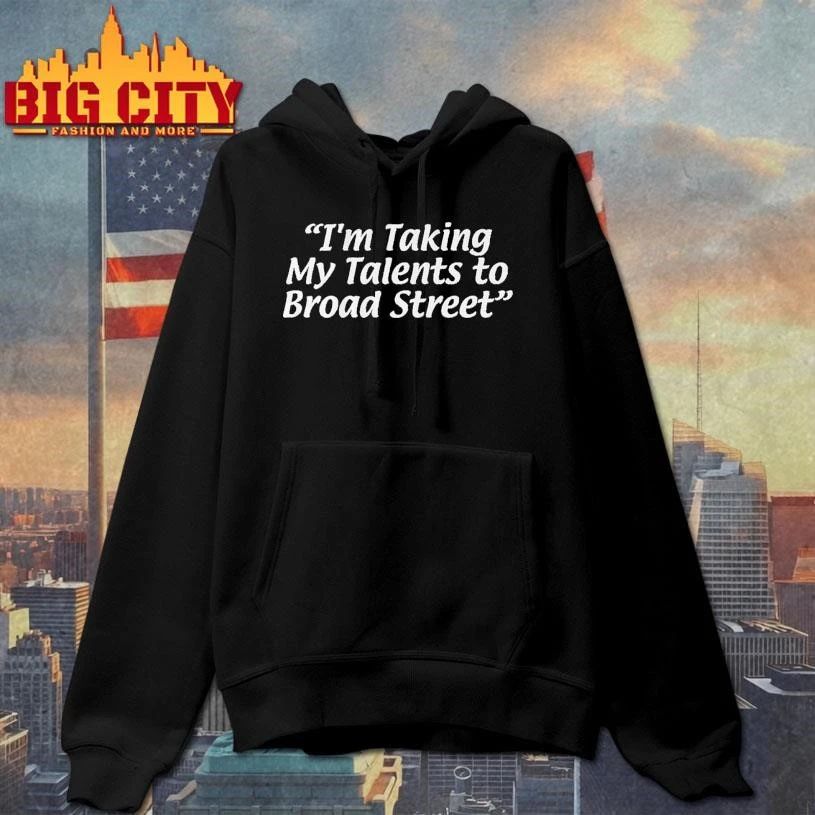 I’m Taking My Talents To Broad Street Graphic Shirt