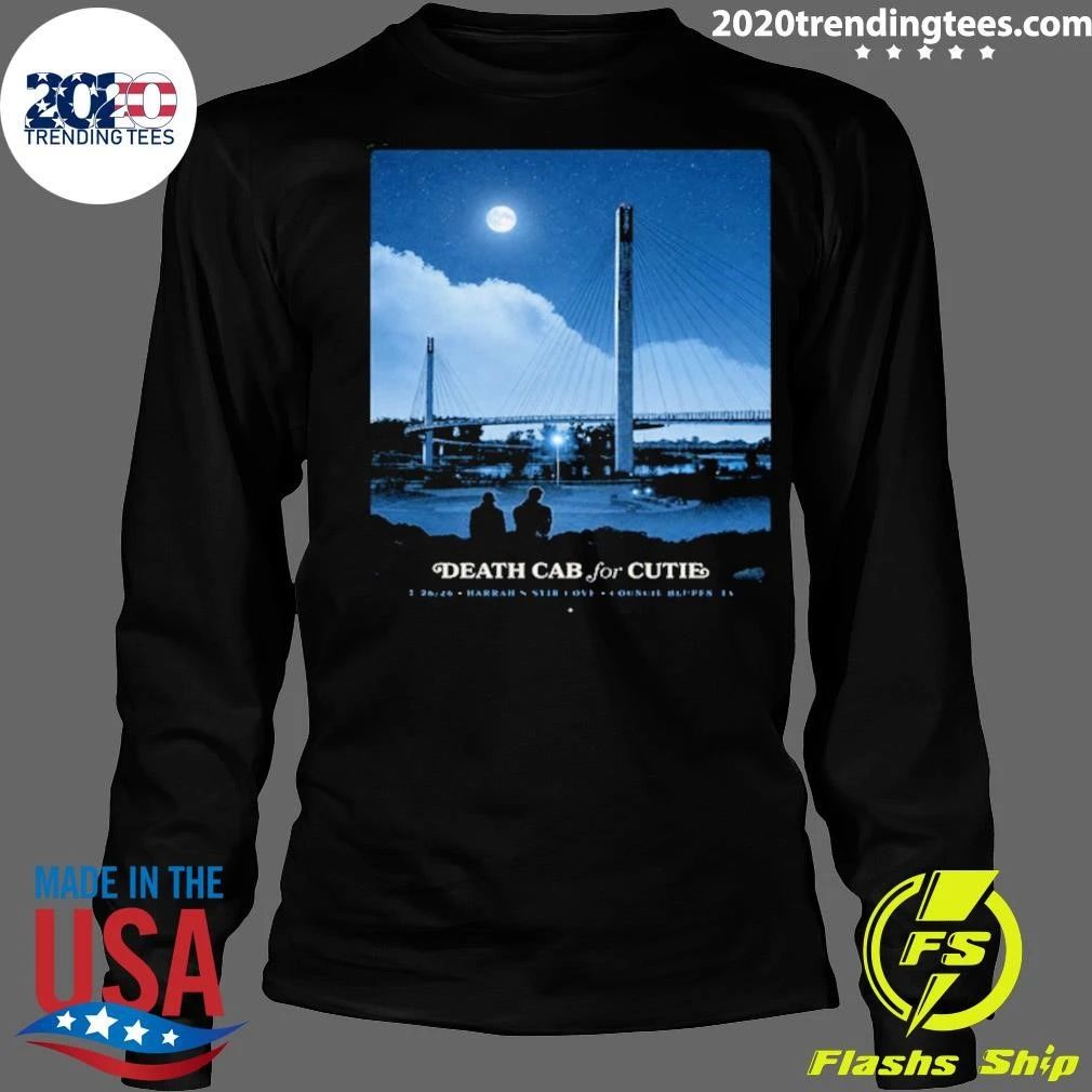 Death Cab For Cutie Council Bluffs, Ia 2026 Shirt
