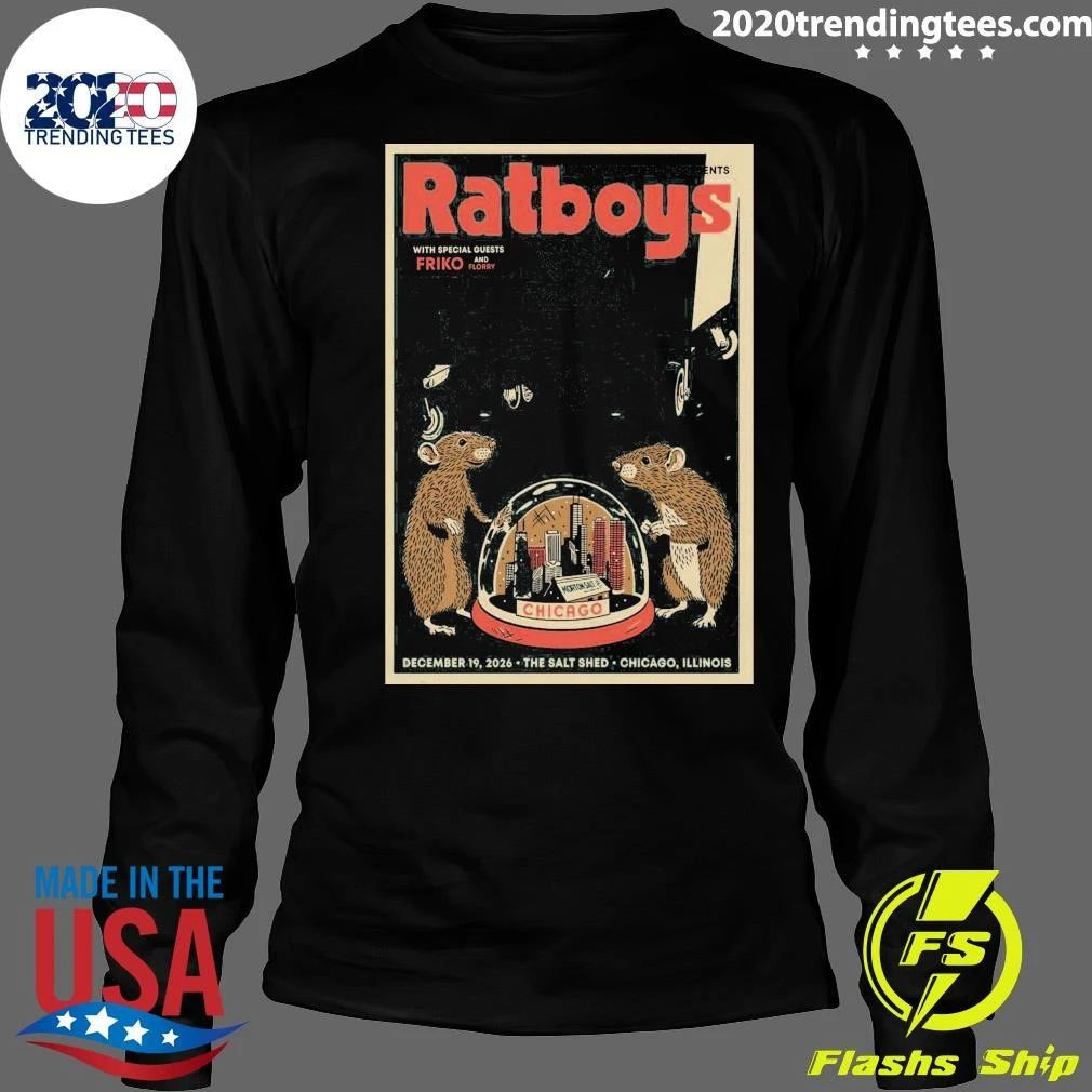 Ratboys In Chicago IL On December 19 2026 Tour Shirt