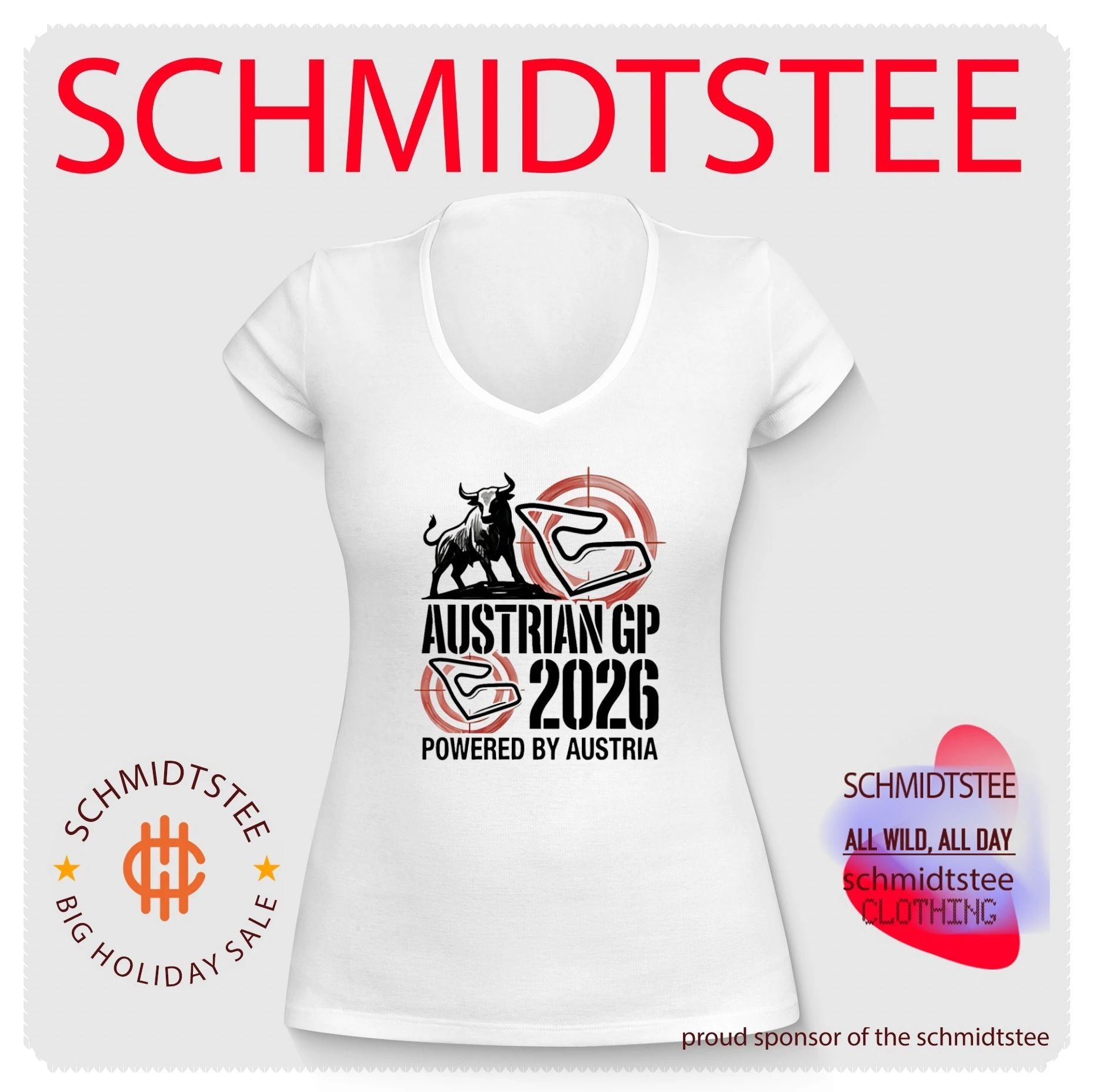 Austrian Grand Prix 2026 powered by Austria graphic shirt