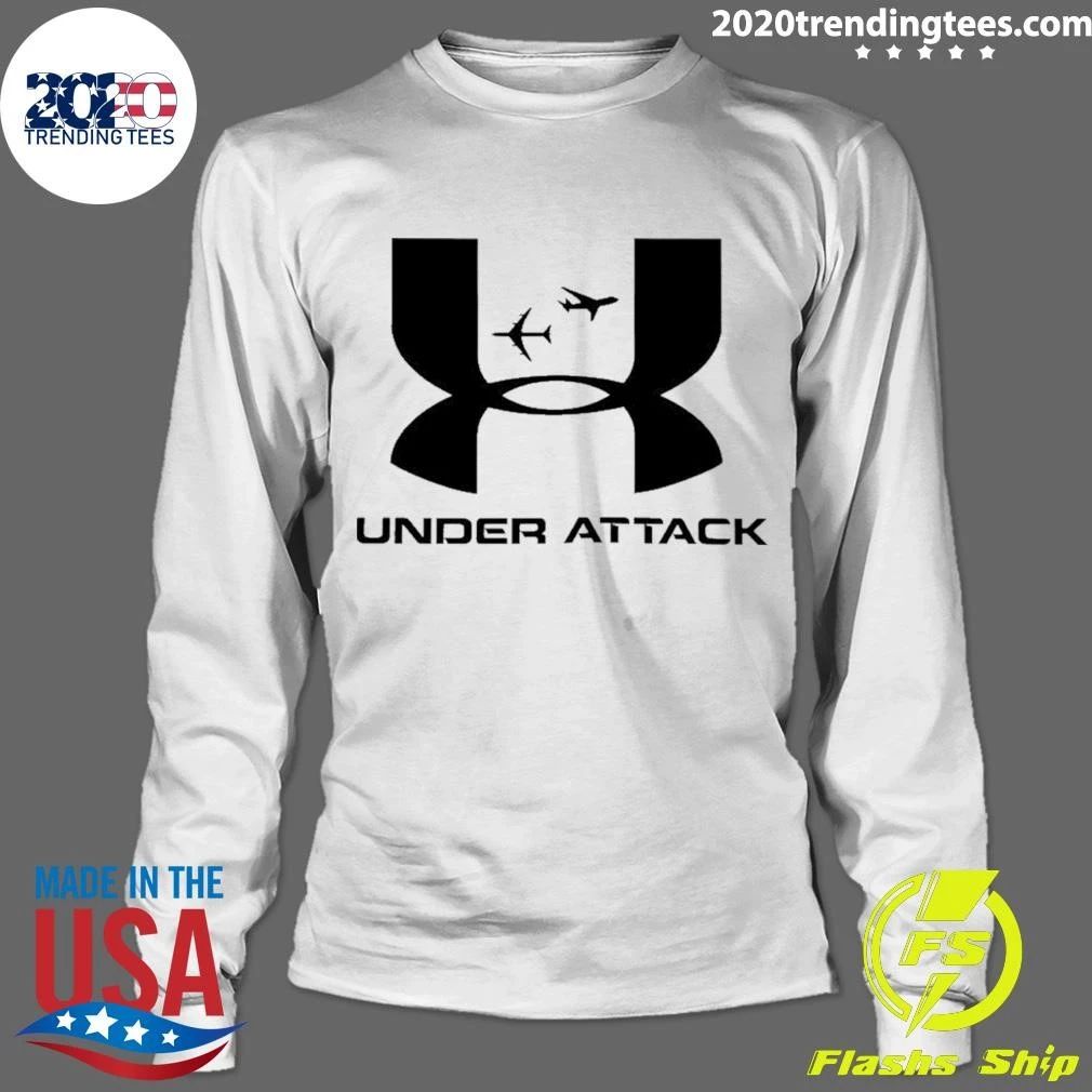 Under Attack Airplanes Parody Satire Airplane Shirt
