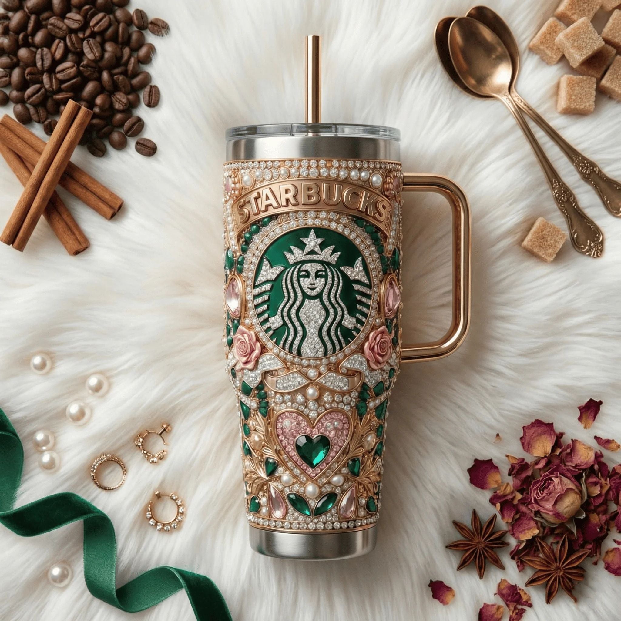 Starbucks Royal Jeweled YETI Tumbler
