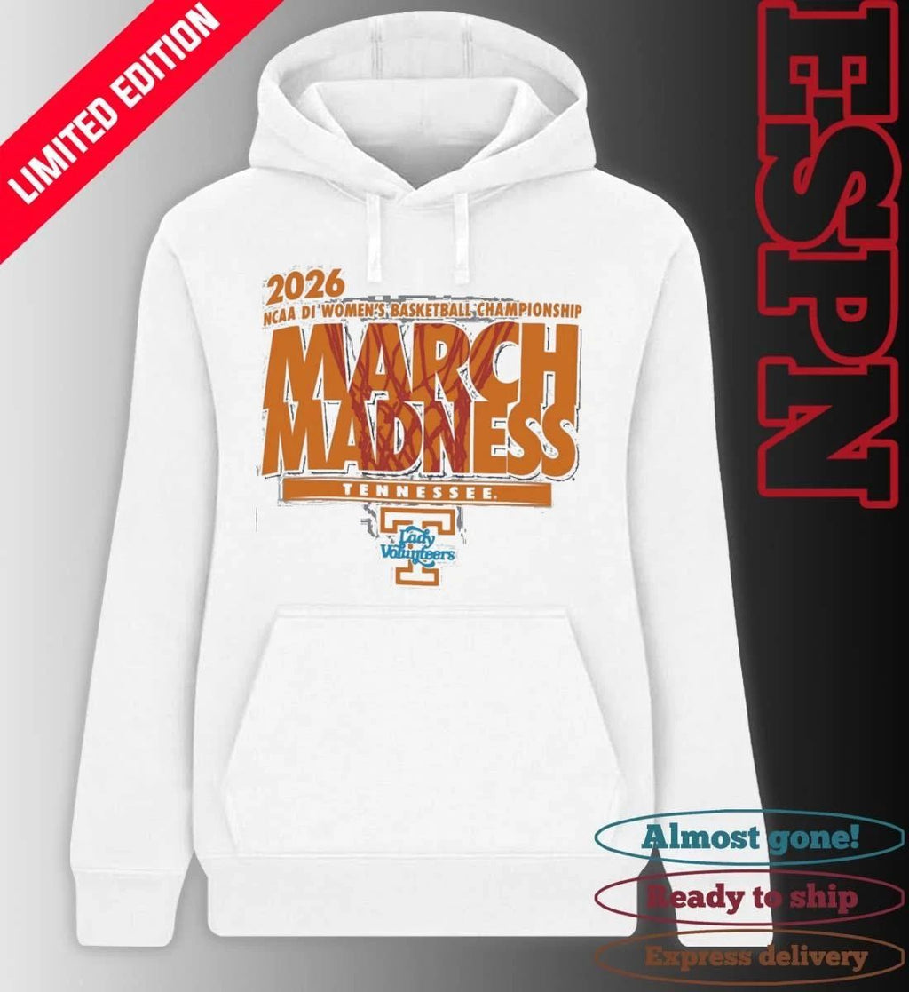 Tennessee Women’s Basketball Single Team 2026 NCAA March Madness Shirt