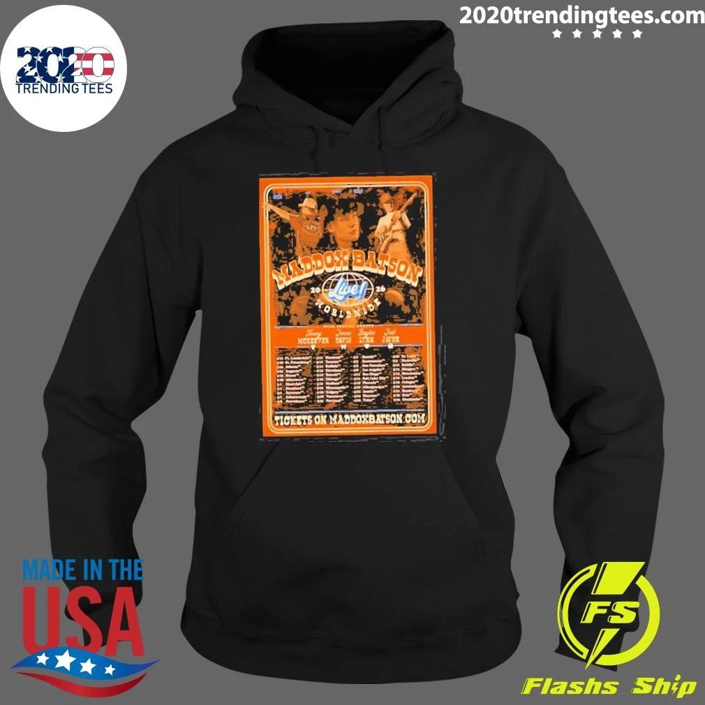 Maddox Batson Worldwide Tour 2026 shirt