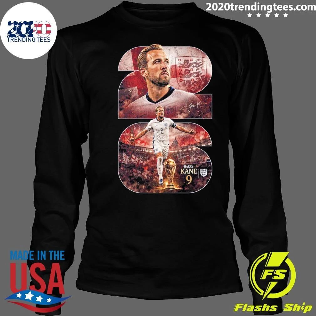 Harry Kane World Cup 2026 England Shirt