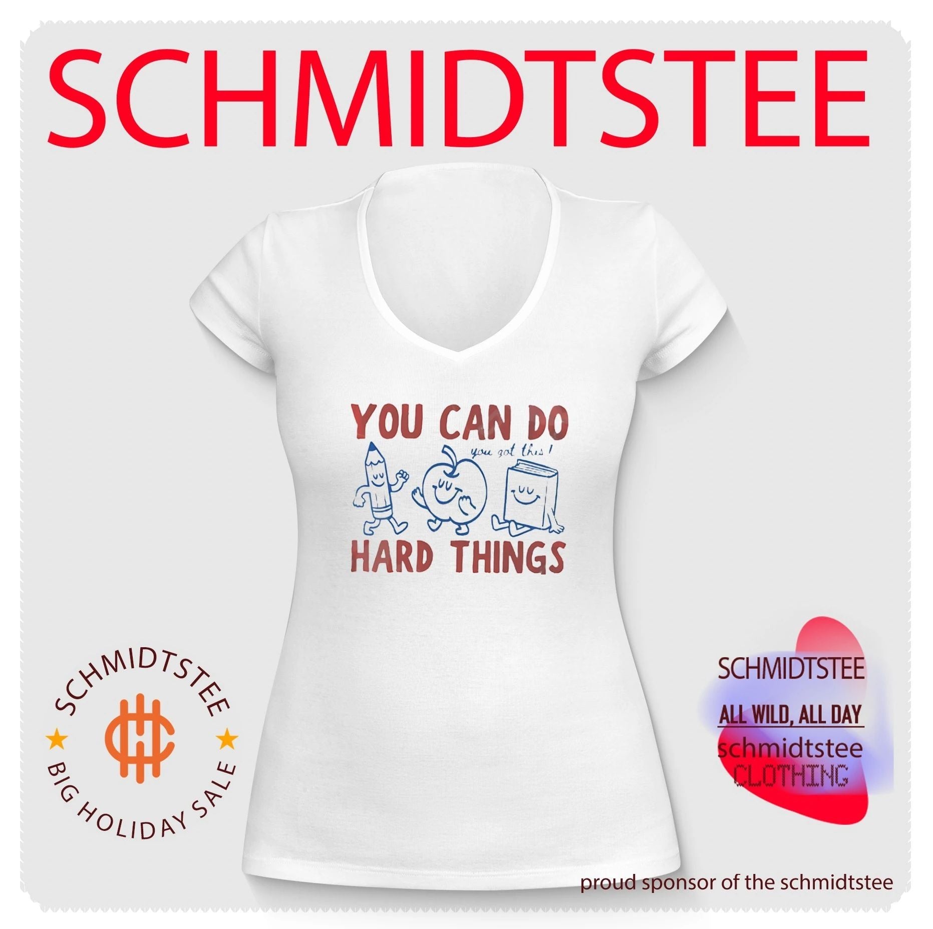You Can Do Hard Things Motivational Teacher shirt