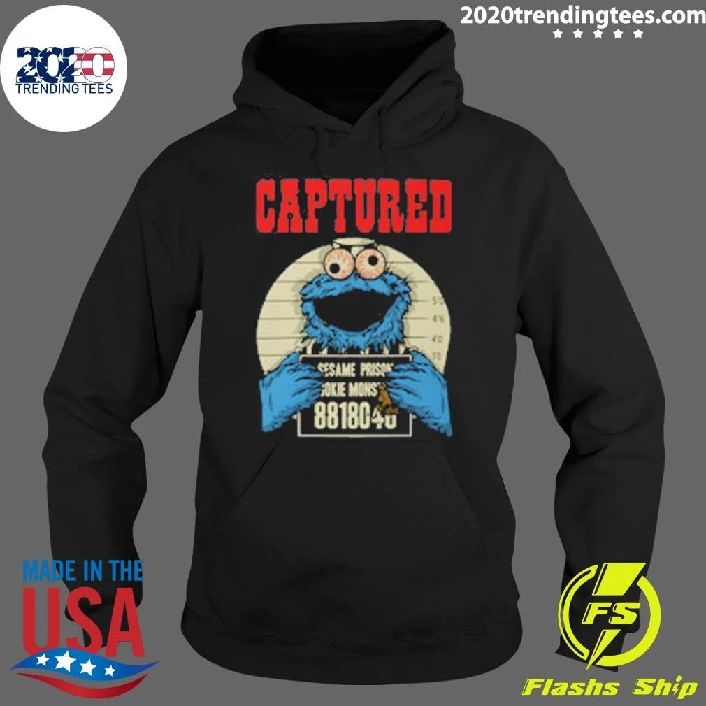 Captured Cookie Monster Sesame Prison 8818048 Shirt