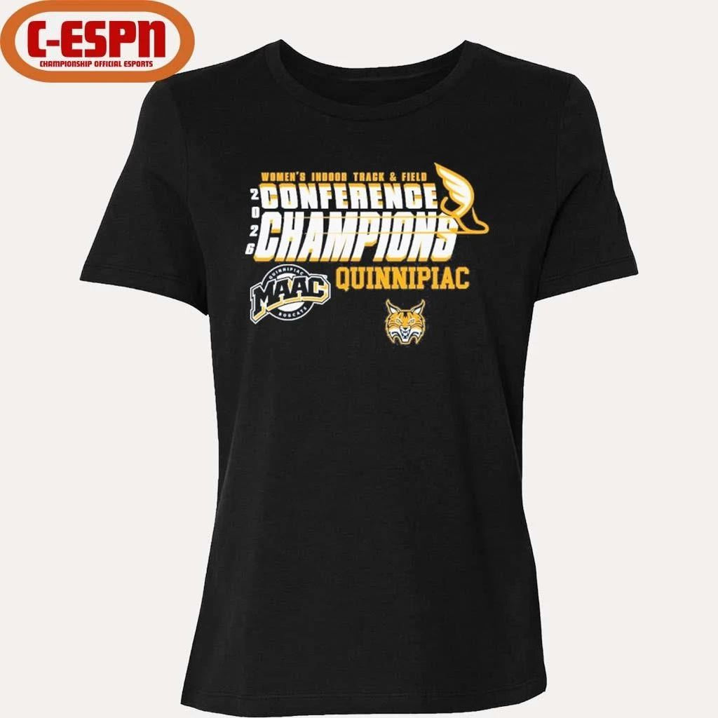 Quinnipiac University Women’s Indoor Track & Field 2026 MAAC Champions Shirt