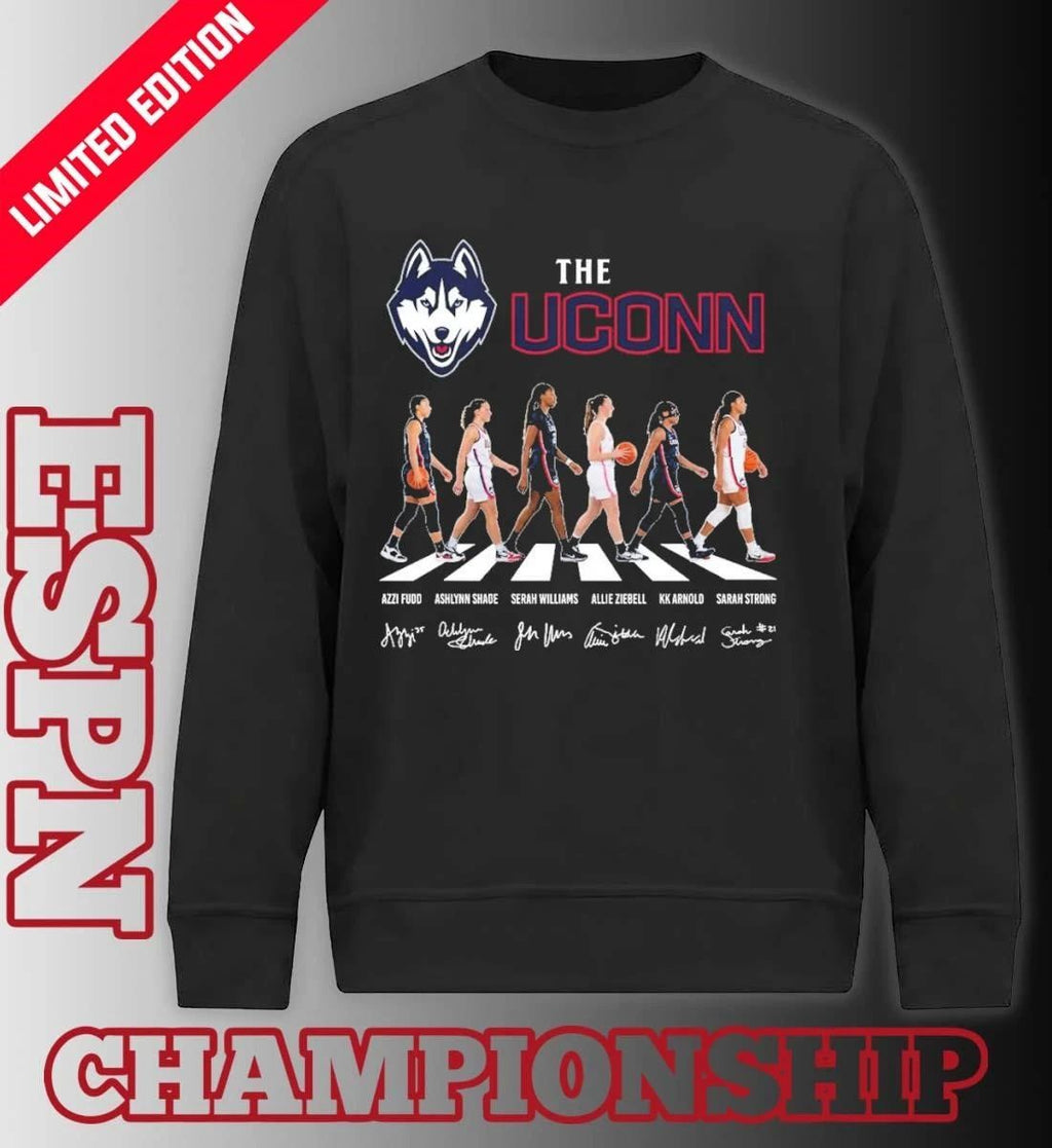 The Uconn Women’s Basketball Abbey Road Shirt