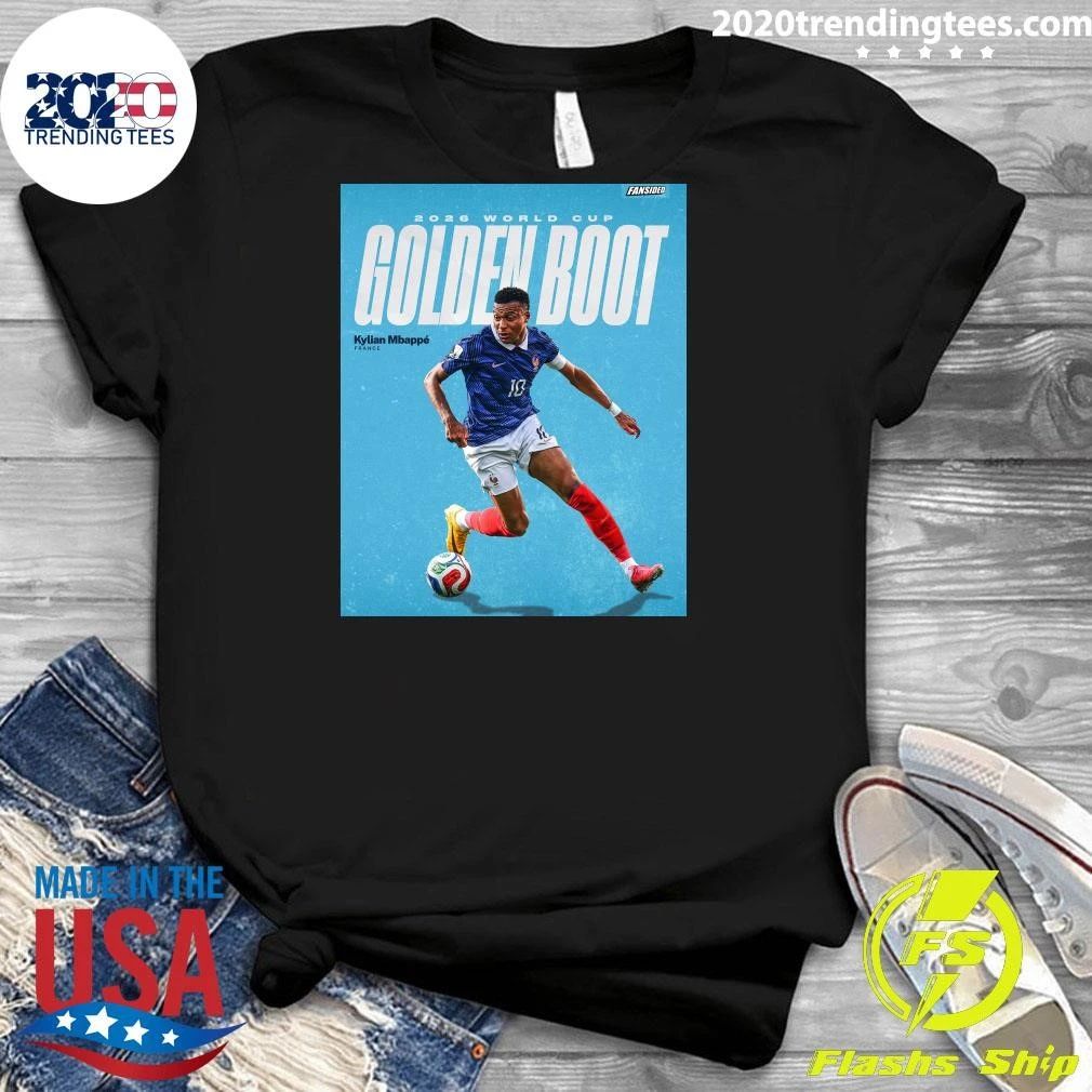 Kylian Mbappé Wins the 2026 World Cup Golden Boot Shirt