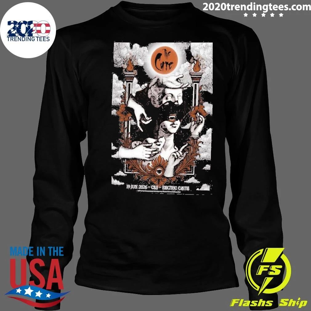 The Cure Merch Cluj 2026 Limited Edition Event Shirt