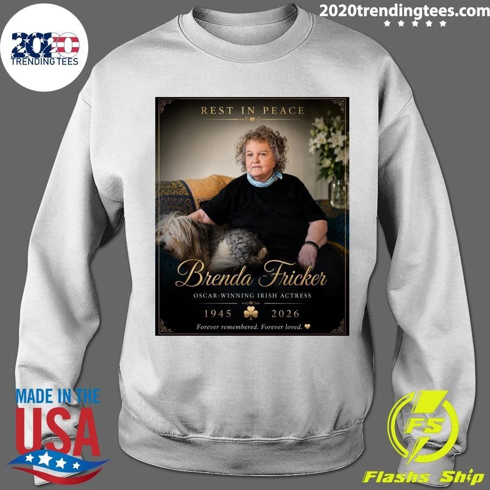 Brenda Fricker Oscar-Winning Irish Actress 1945-2026 Forever Remembered Forever Loved Shirt
