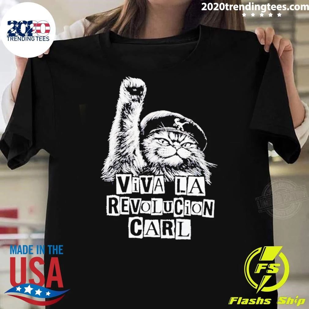 Cat Viva La Revolucion Carl Dungeon Crawler Carl 2026 Shirt