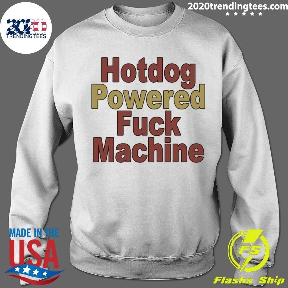 Hotdog Powered Party Machine Shirt