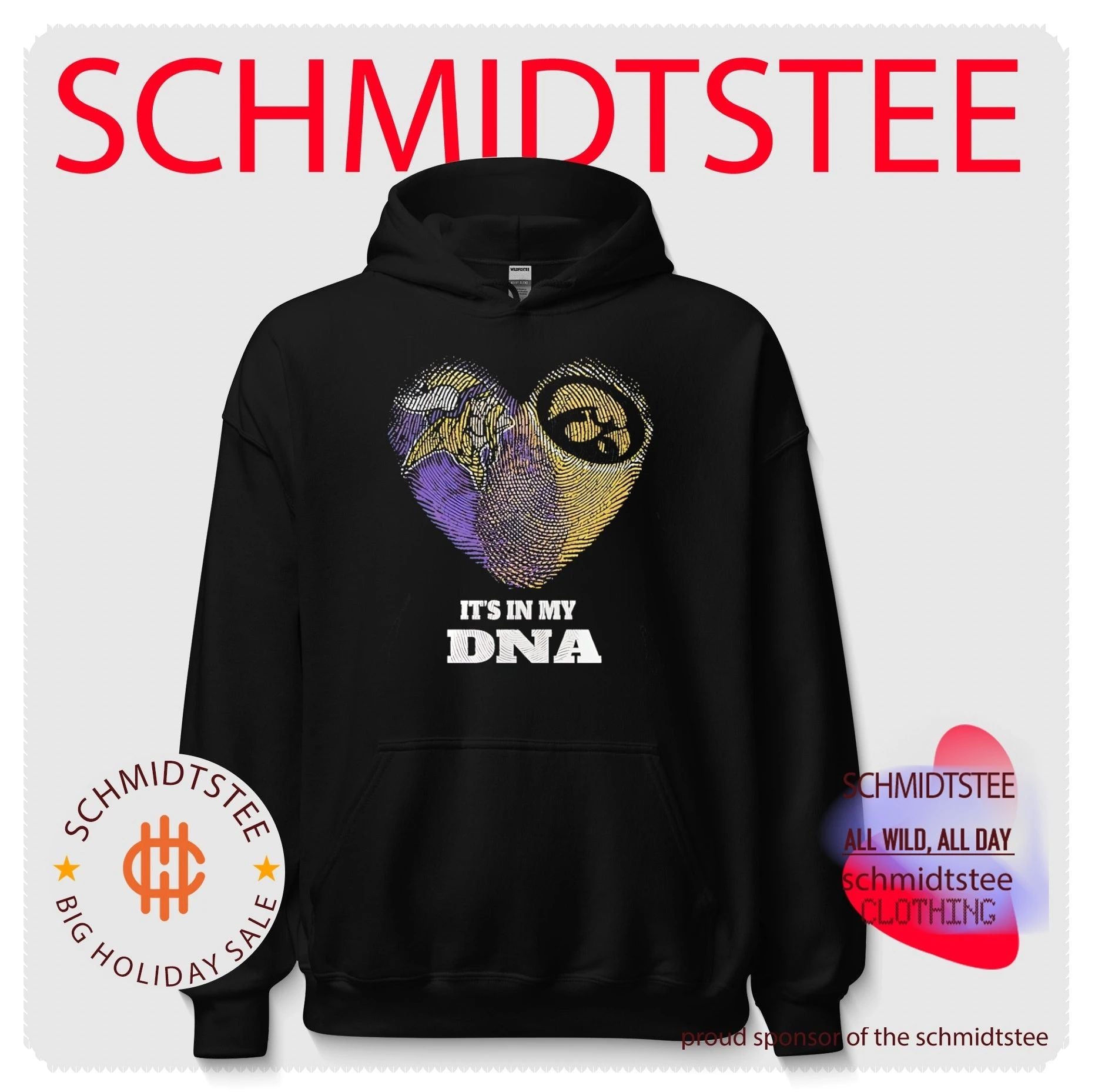 Minnesota Vikings and Iowa Hawkeyes it’s in my DNA vintage shirt