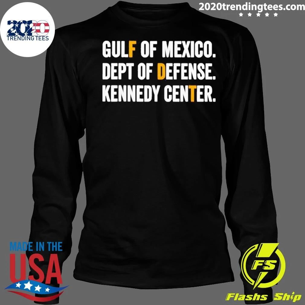Gulf Of Mexico Dept Of Defense Kennedy Center Shirt